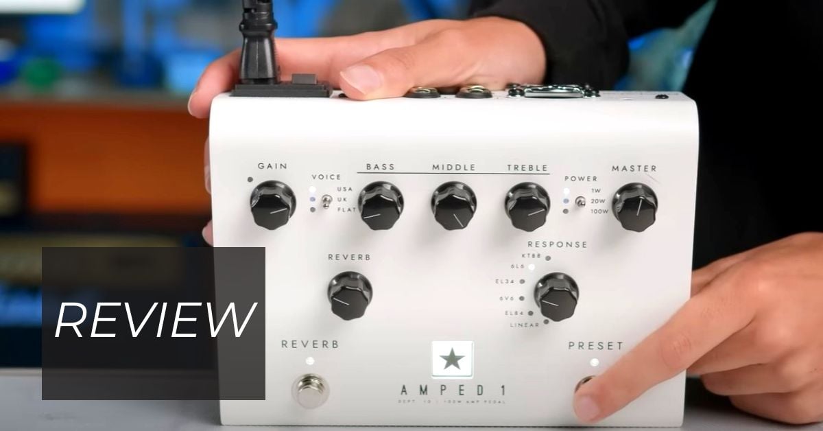 L'amplificatore in un pedale: Amped 1 di Blackstar