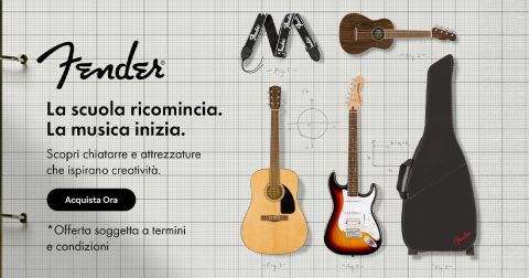 Promo Back to School Fender e Squier