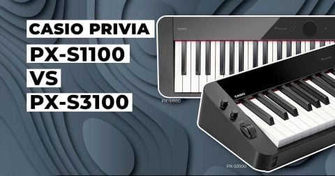 Recensione e prezzi dei nuovi pianoforti digitali Casio Privia PX-S1100 vs PX-S3100
