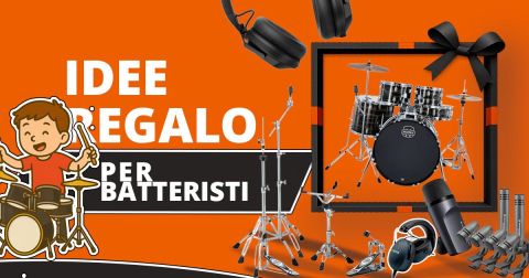 Idee regalo per batterista: accessori utili e strumenti per ogni livello