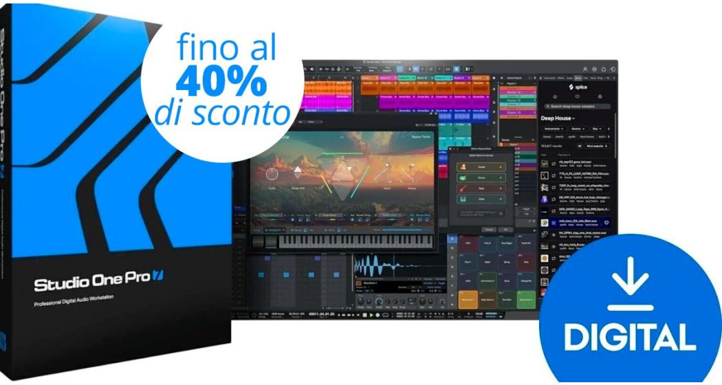 Promo Studio One 7: novità e versioni in sconto fino al 40%