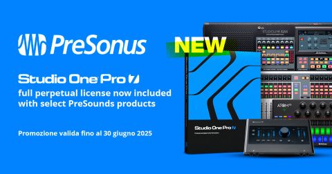Presonus ti regala Studio One 7 Full