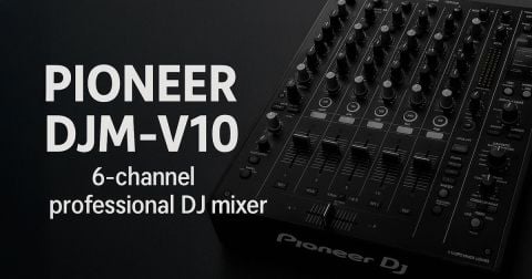 Nuovo mixer a 6 canali DJ Pioneer DJM-V10