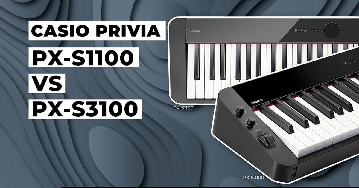 Recensione e prezzi dei nuovi pianoforti digitali Casio Privia PX-S1100 vs PX-S3100