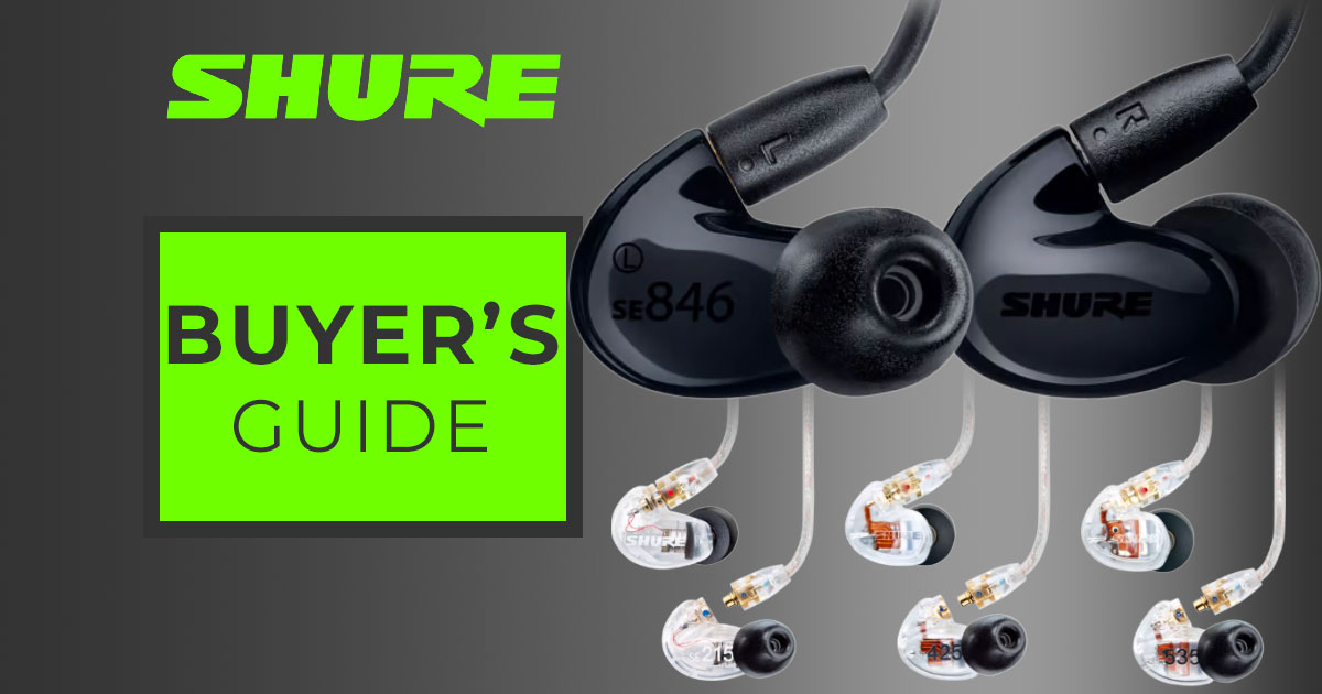 Shure Rmce-Uni – Cavo Per Auricolari SE215/315/425/535/846 Con Microfono E Telecomando