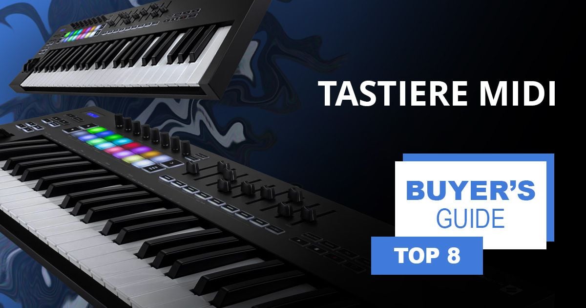 La TOP 8 delle migliori tastiere musicali online