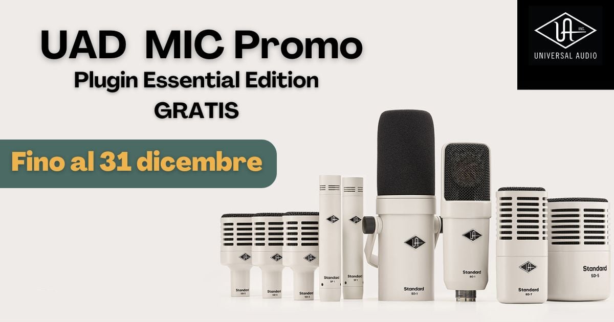 Promo sui microfoni Universal Audio Standard