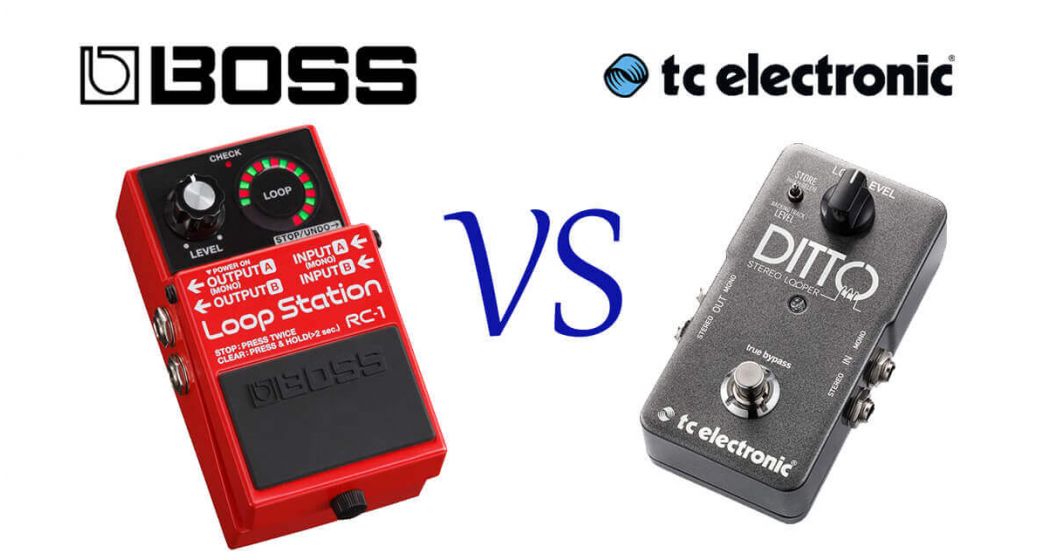 Recensione e confronto: Boss RC1 vs TC Electronic DITTO