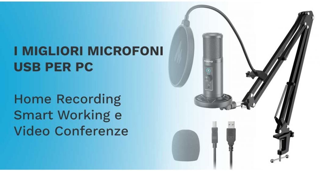 I Migliori Microfoni USB per PC: Perfetti per Home Recording, Smart Working e Video Conferenze