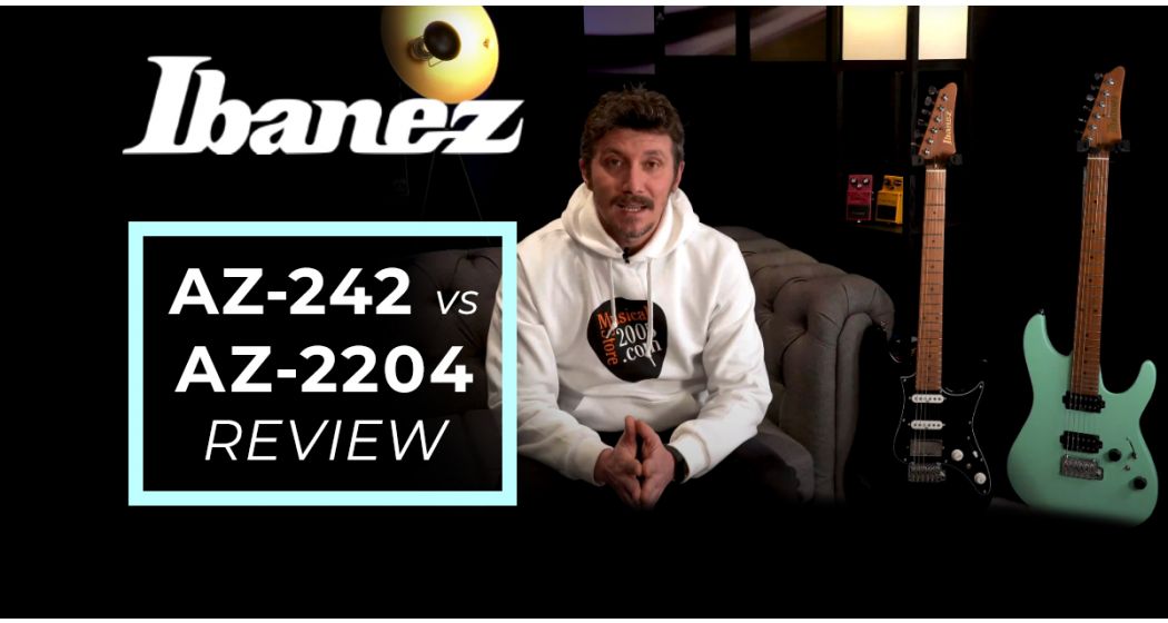Proviamo le chitarre Ibanez AZ2204 e AZ242: confronto tra Prestige e Premium
