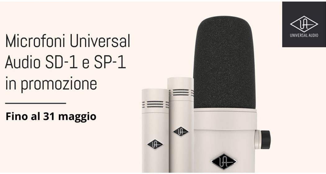  Il microfono dinamico che non c'era: Universal Audio SD-1