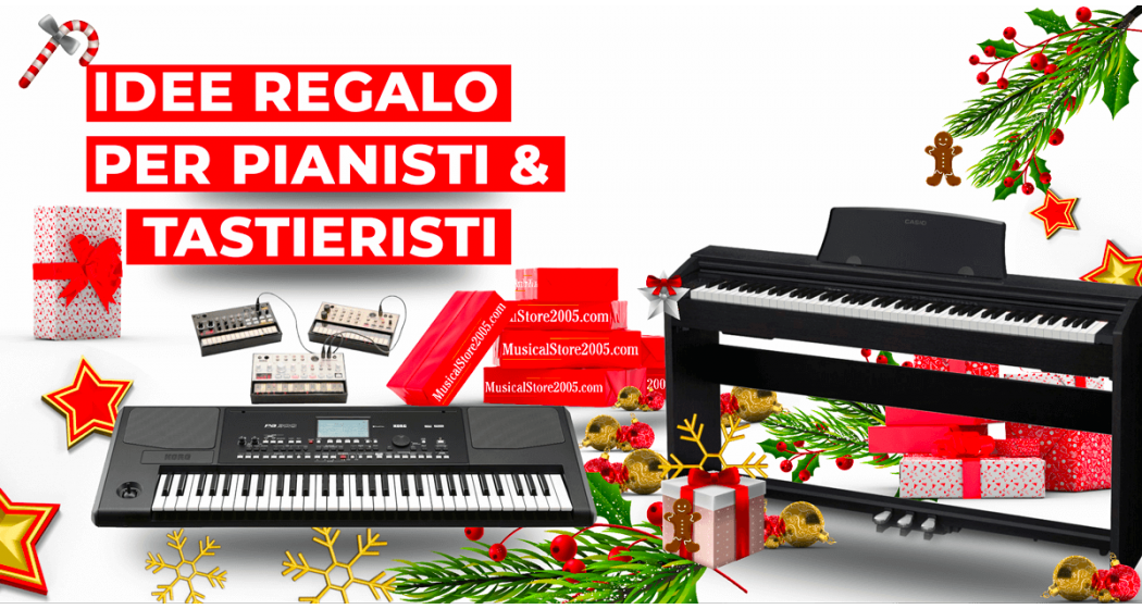Regali di Natale per pianisti e tastieristi