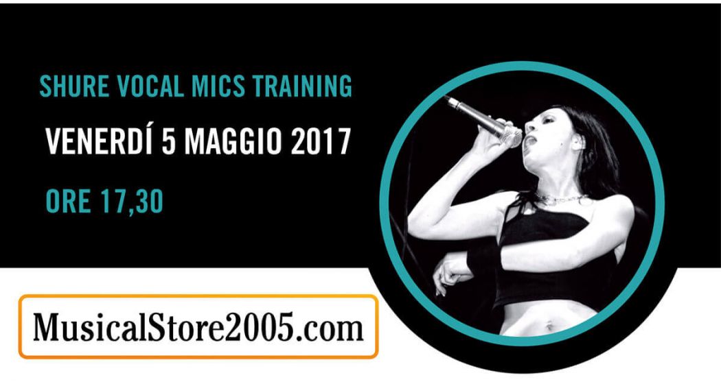 Shure Vocal Mics Training 2017 – Tappa MusicalStore2005