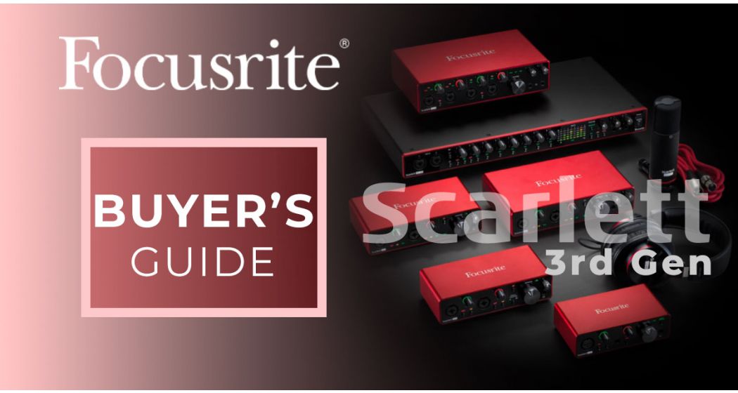 Schede audio Focusrite Scarlett 3rd generation