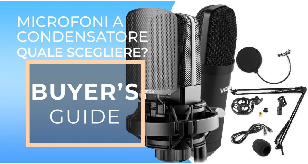 I migliori microfoni a condensatore economici: quale scegliere?