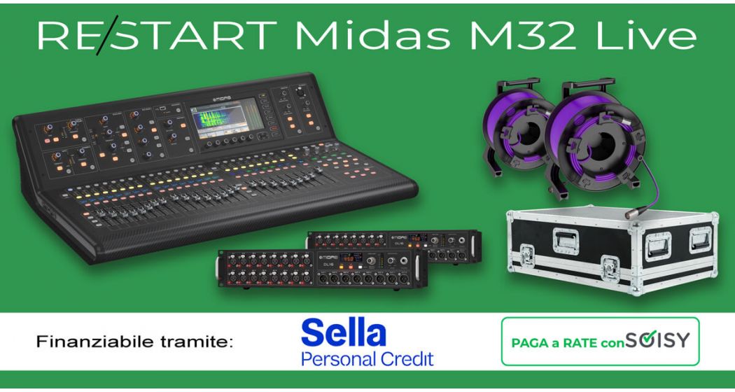 Re/start con Midas M32 Live