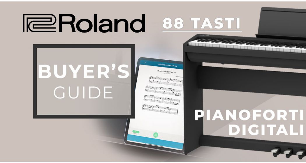 Pianoforte Digitale Roland: 88 tasti pesati, prezzo e offerte