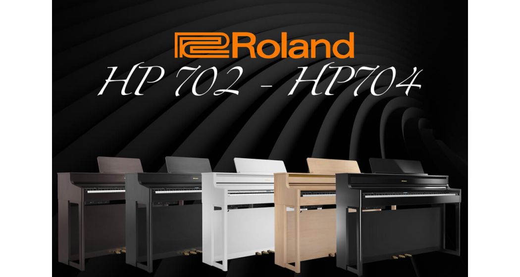 Roland HP702 e HP704: Pianoforti creati per emozionare