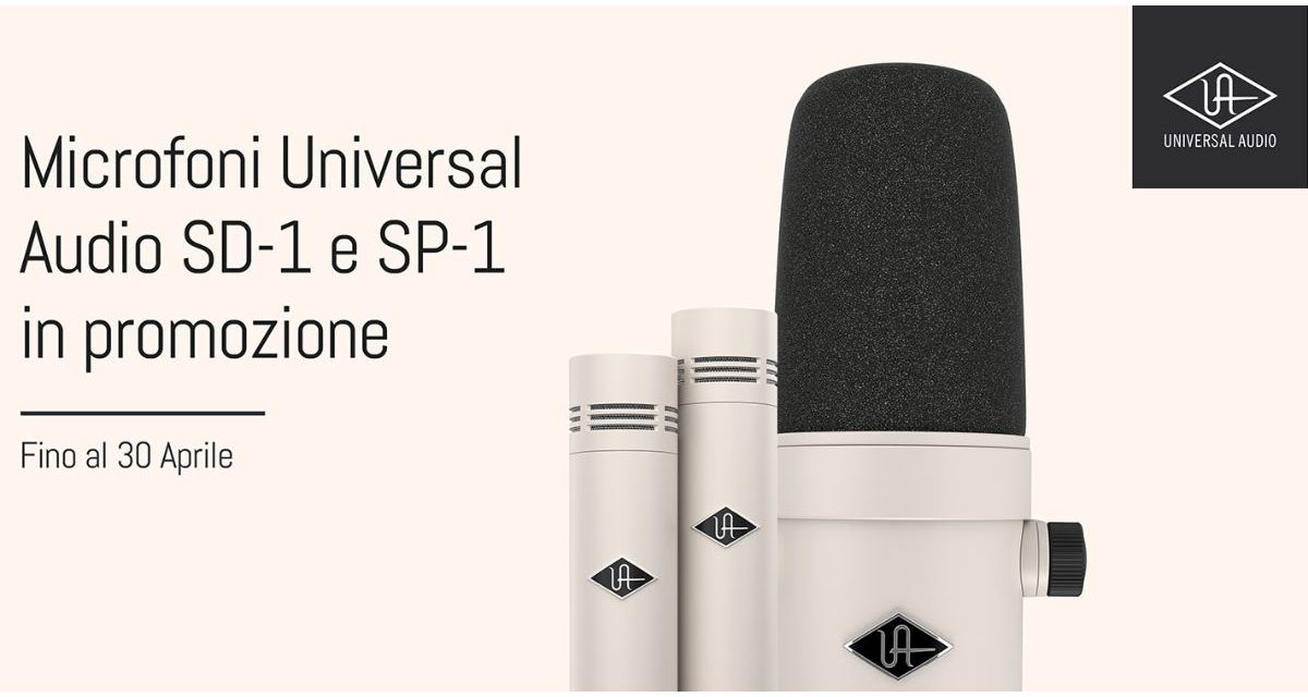  Il microfono dinamico che non c'era: Universal Audio SD-1