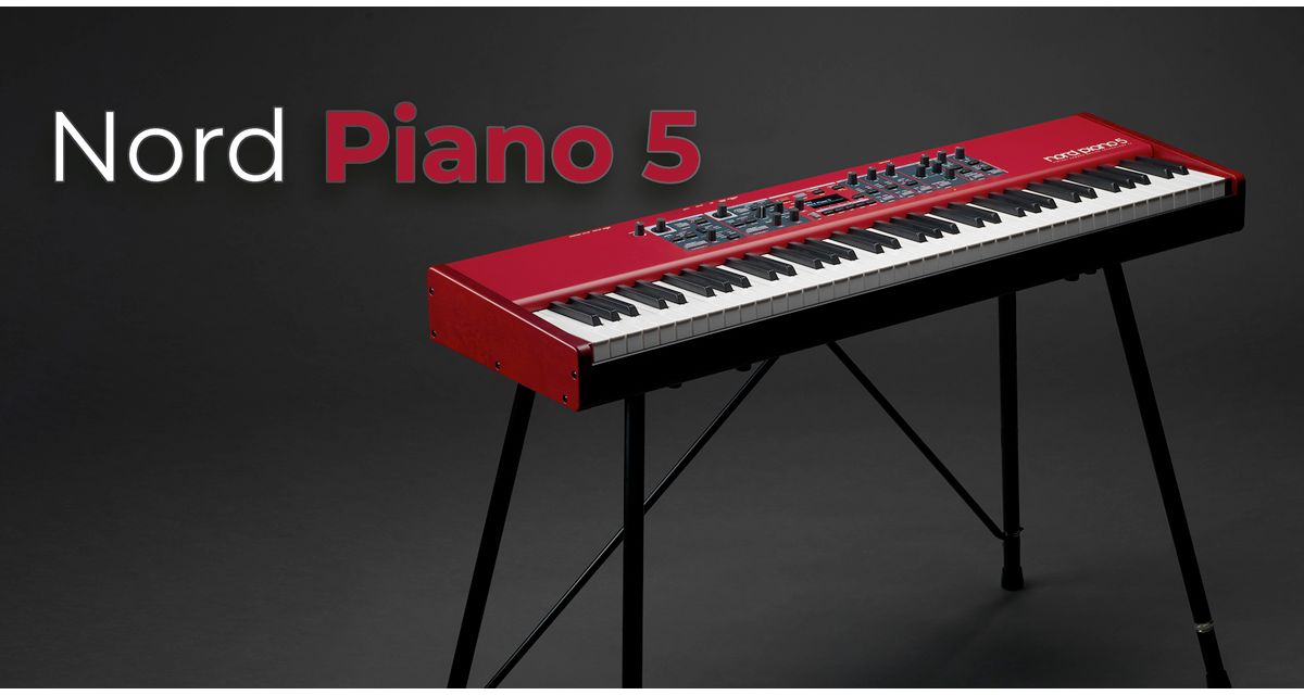 Clavia Nord Piano 5, il miglior pianoforte digitale con sintetizzatore, recensione e prezzo