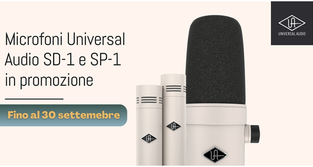  Il microfono dinamico che non c'era: Universal Audio SD-1