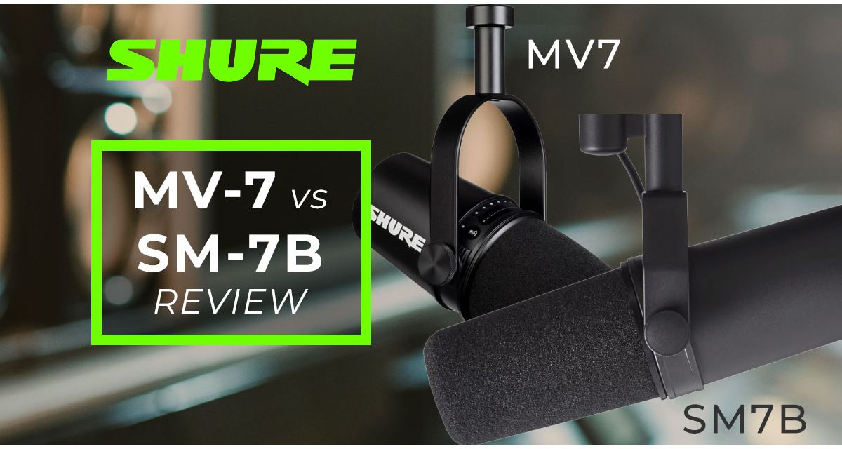 Shure MV7 vs SM7B Microfoni USB il migliore per Podcast Video Youtube