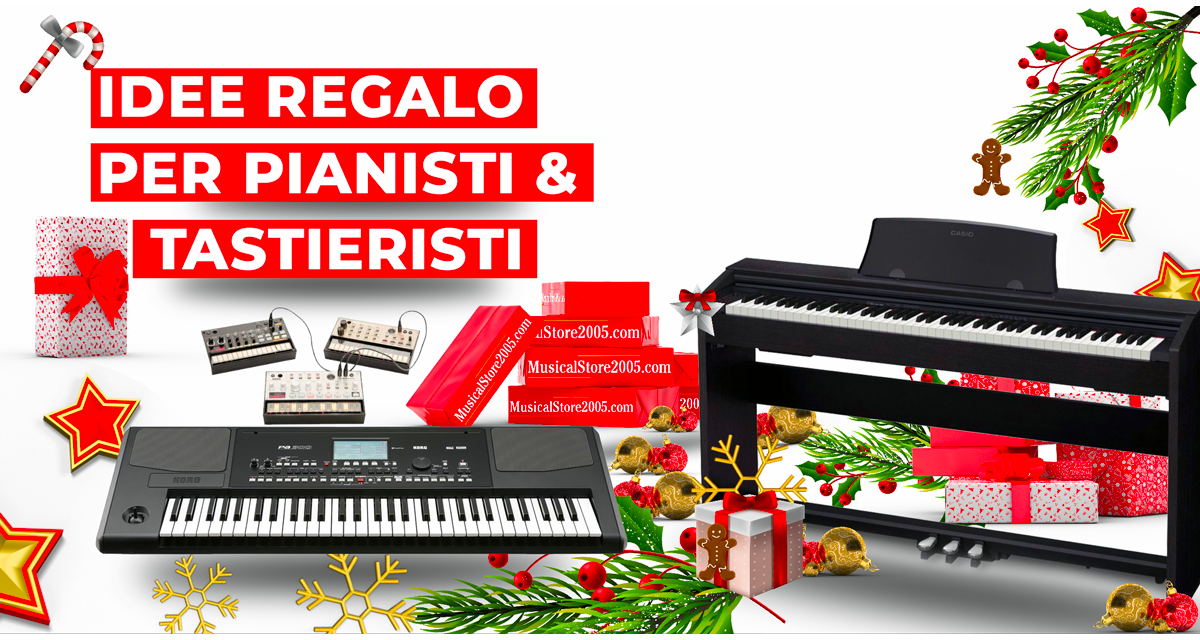 Regali di Natale per pianisti e tastieristi