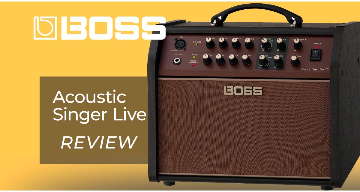 Amplificatori per chitarra e voce: recensione del nuovo Boss Acoustic Singer Live LT 