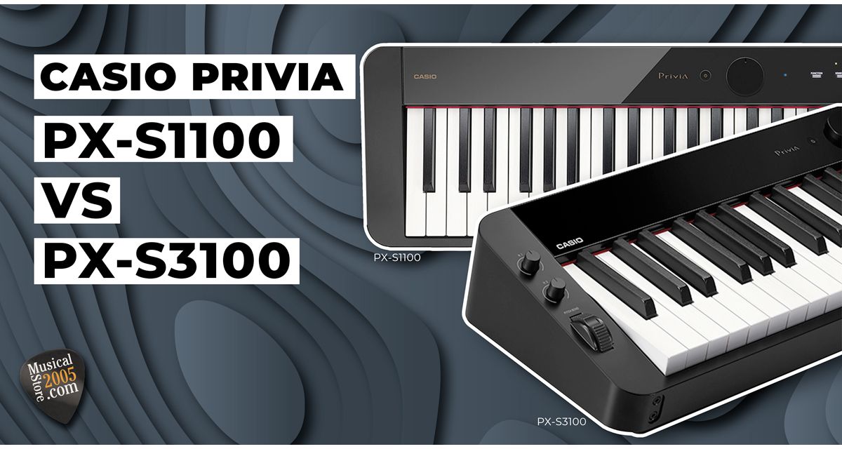 Casio Privia PX-S1100 vs PX-S3100: recensione e prezzi dei nuovi pianoforti digitali