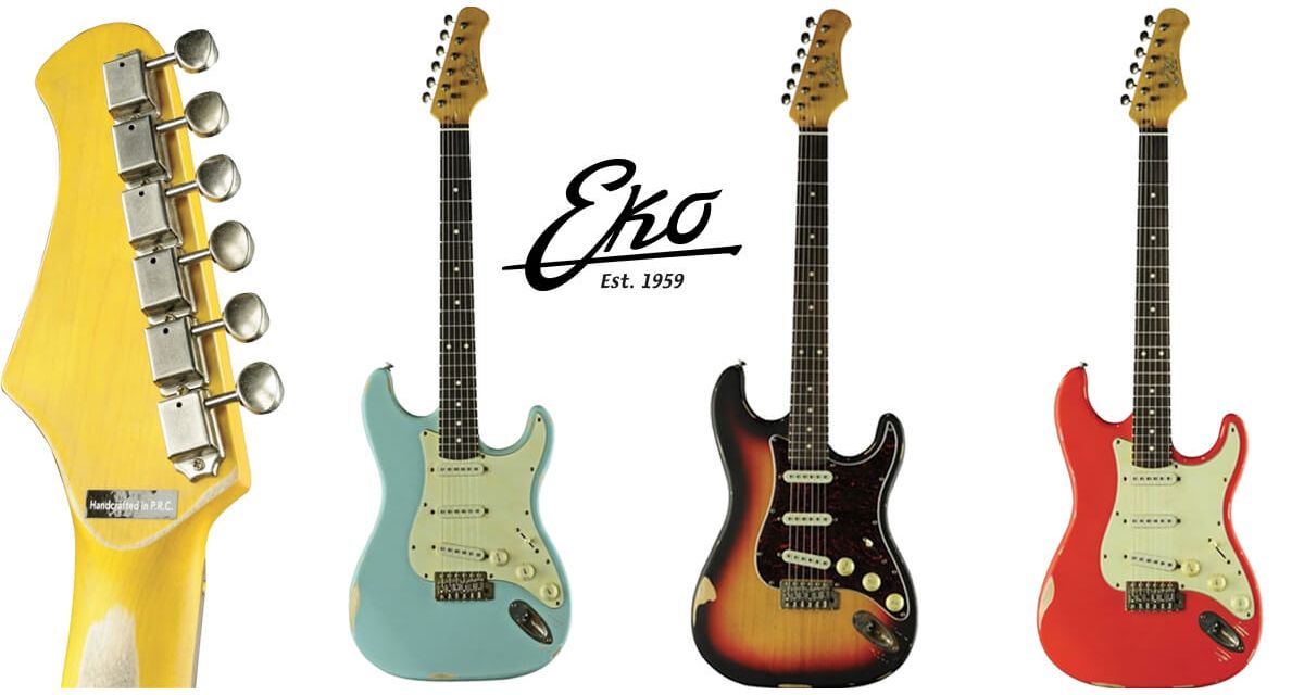 Le nuove chitarre elettriche: Eko S300 Relic