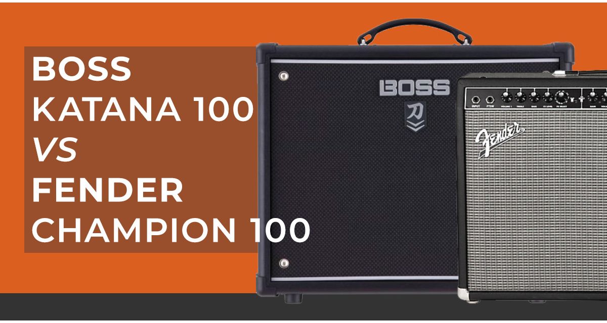 Confronto tra amplificatori: Boss Katana 100 vs Fender Champion 100 