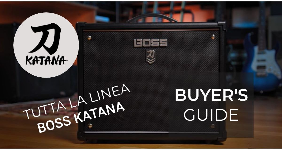 Guida completa degli amplificatori Boss Katana 50, 50 EX e 100