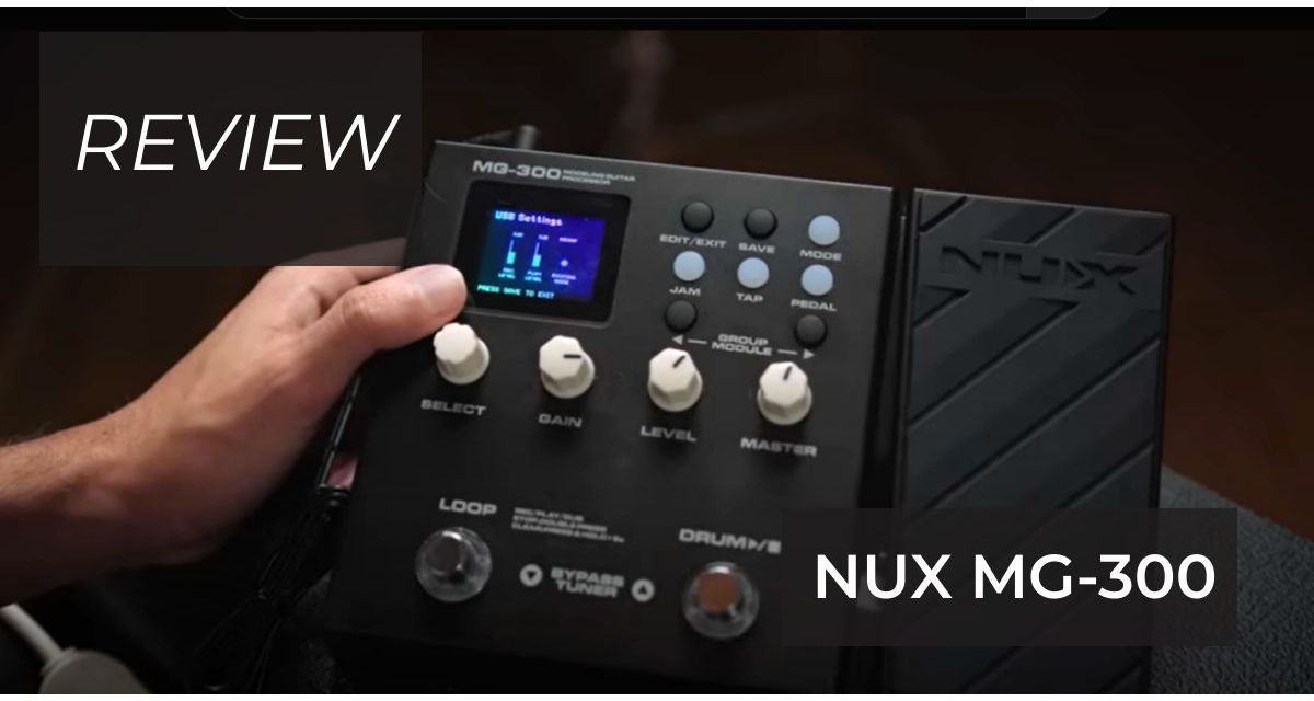 Multieffetto per chitarra elettrica NUX MG 300
