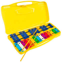 Strumento Musicale a Percussione con Tamburello a Campana a Doppia Jingles (Rosso