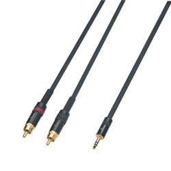 Audio Kabel 6,3mm Klinke 1,5m 2 Stecker Anschlusskabel Klinkenkabel Stereo Kcf E - Foto 5