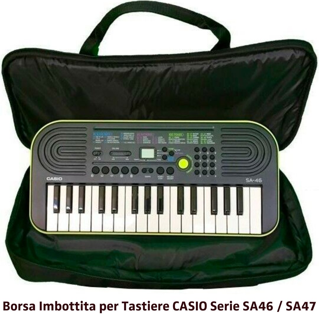 CASIO Minibag Custodia per tastiere Casio serie SA 