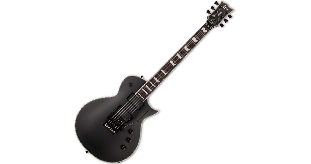 ESP LTD EC 1000FR Black Satin Musical Store 2005