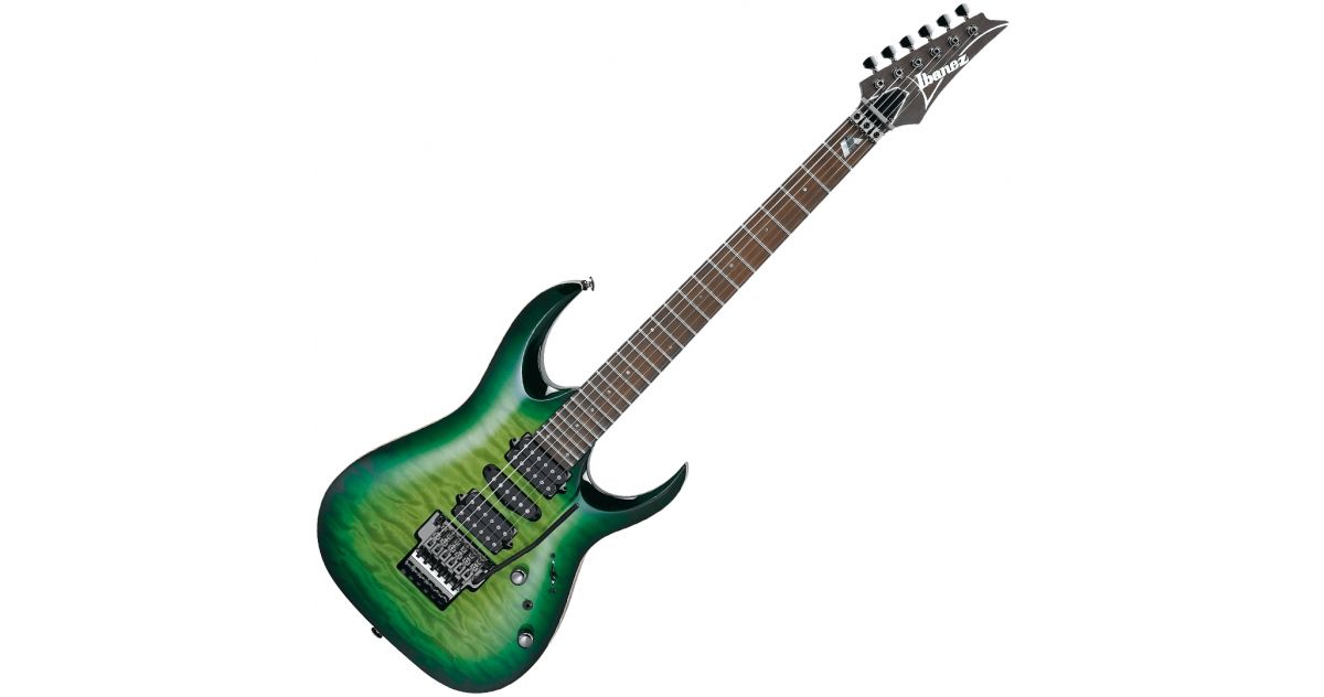 IBANEZ KIKO200 Green Mist Burst Chitarra Elettrica Kiko Loureiro Signature