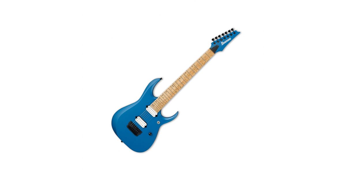 IBANEZ RGDIR7M Laser Blue Matte Chitarra Elettrica 7 Corde Musical Store 2005