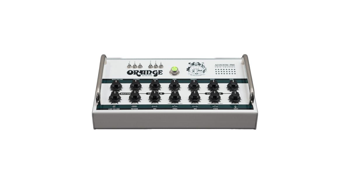 Orange Acoustic Pre Twin Channel Preamp DI per Acustica