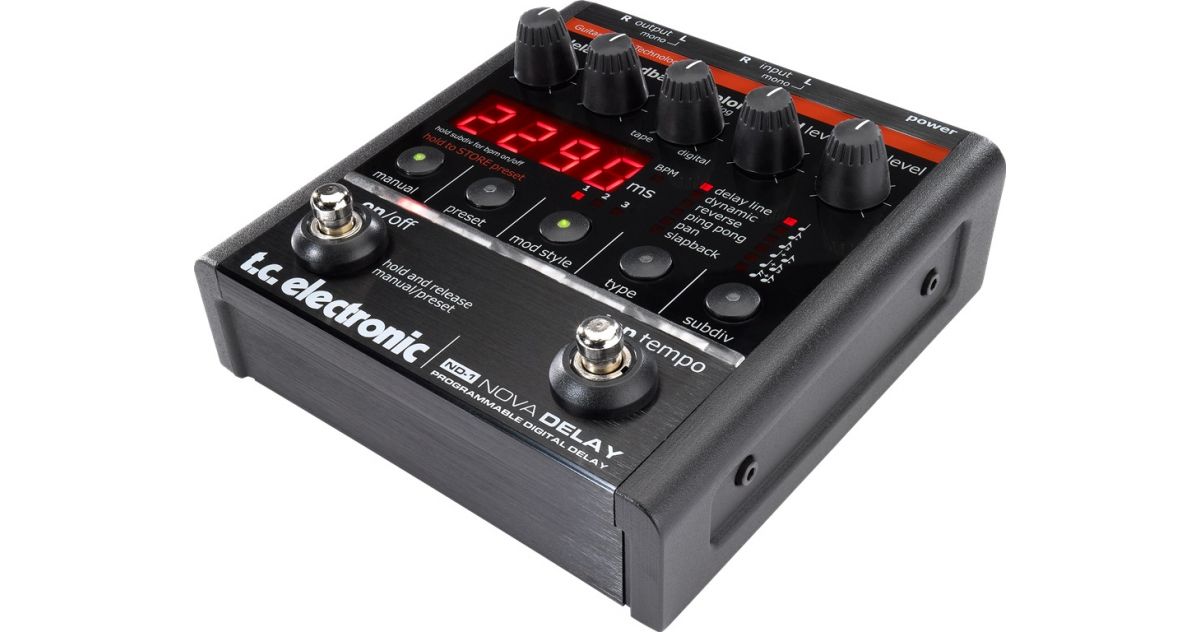 TC Electronic ND-1 NOVA DELAY Effetto a Pedale