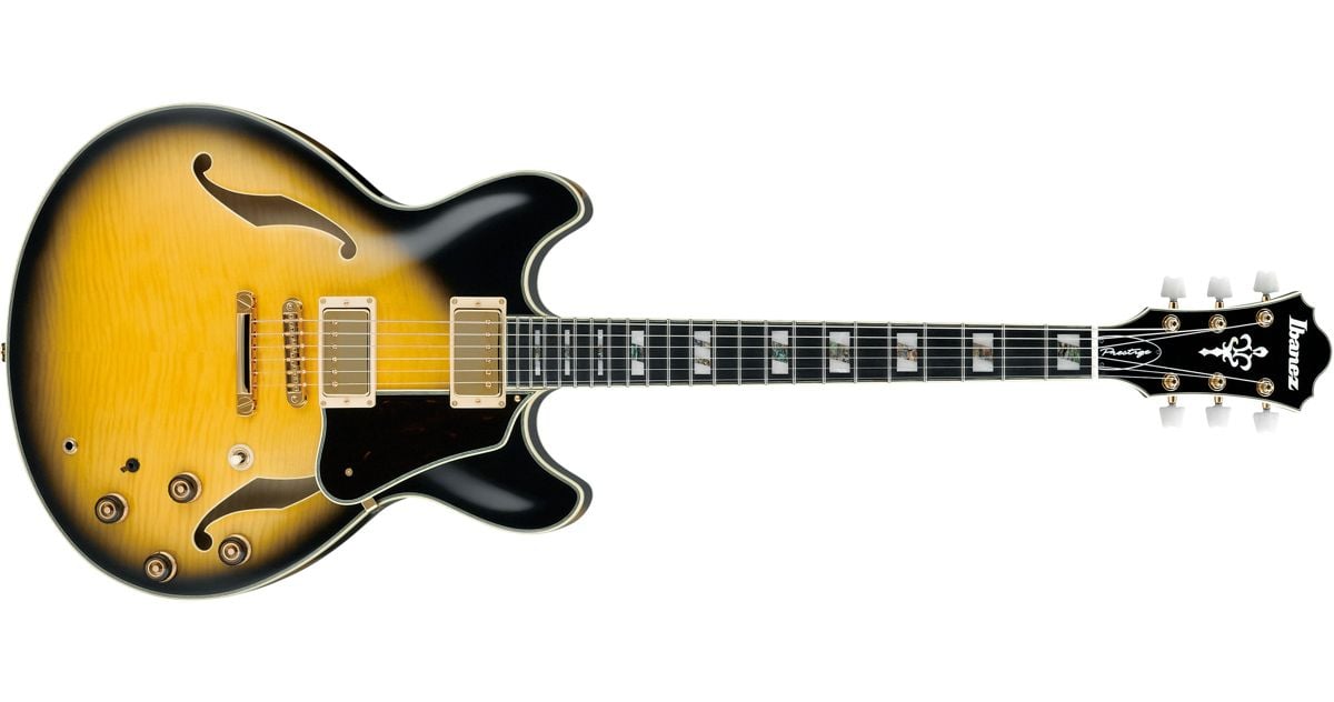 50%OFF IBANEZ AS200-VYS Musical | Chitarre Sunburst Yellow Vintage ギター