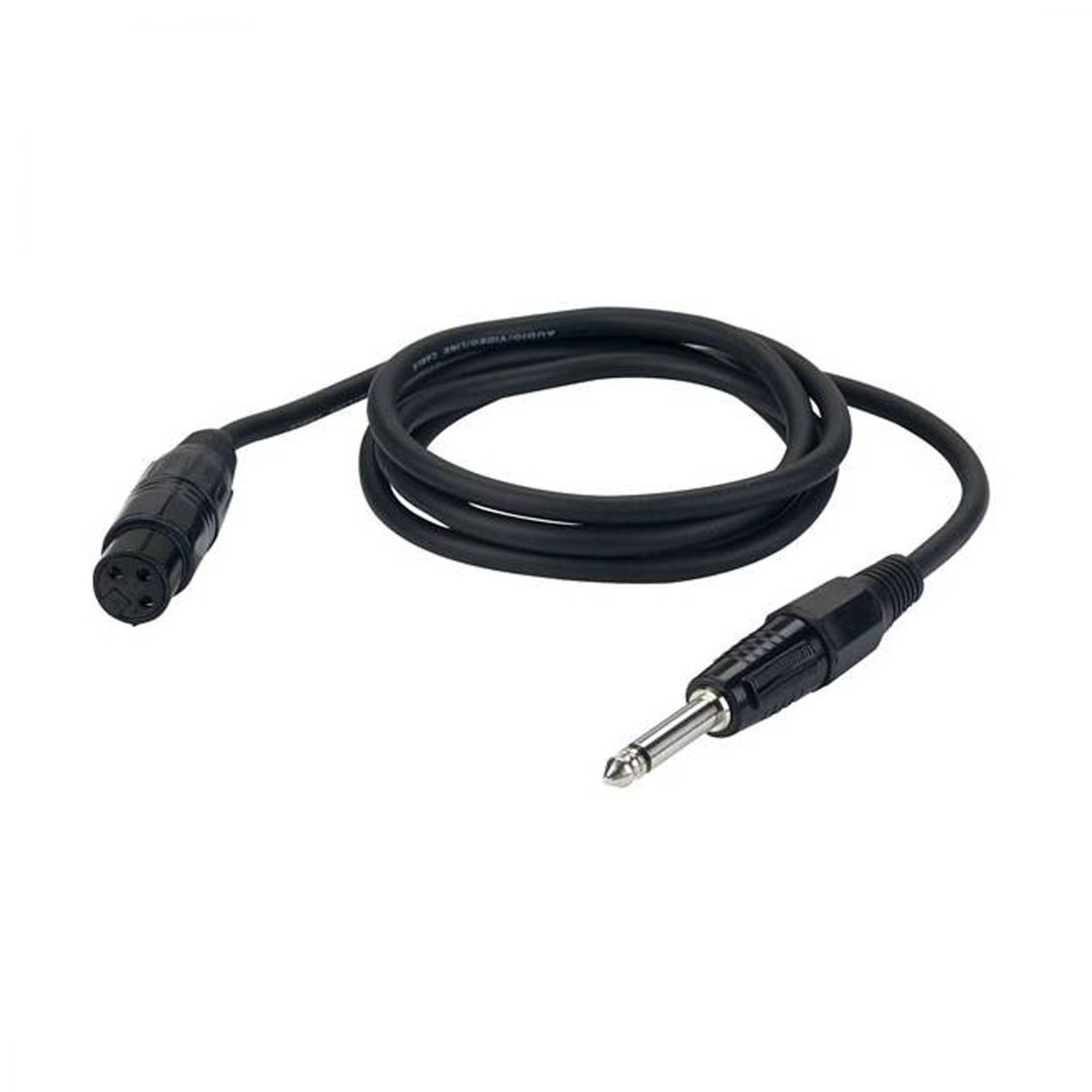 0 DAP-Audio - FL02 - unbal. XLR/F 3 p. > Jack mono - 1,5 m