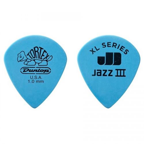 0 Dunlop - 498P1.00 TORTEX JAZZ III XL, 1.0MM