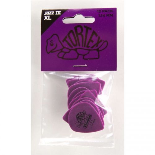 0 Dunlop - 498P1.14 TORTEX JAZZ III XL, 1.14MM