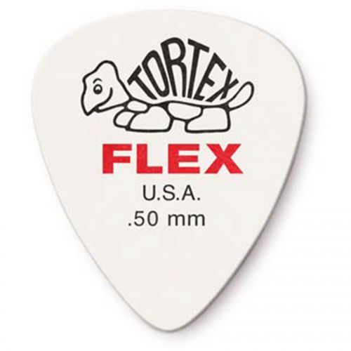 0 Dunlop - 428P.50 Tortex Flex Standard .50 mm Pack/12