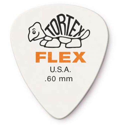 0 Dunlop - 428P.60 Tortex Flex Standard .60 mm Pack/12