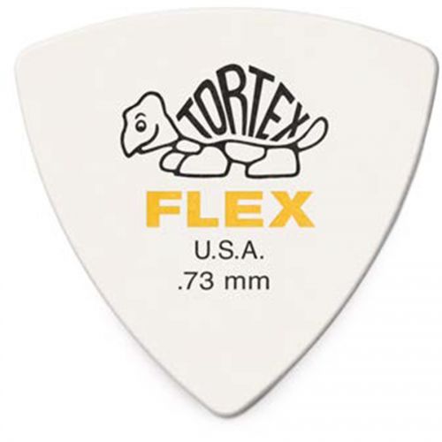 0 Dunlop - 456P.73 Tortex Flex Triangle .73 mm Pack/12