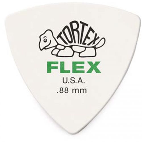 0 Dunlop - 456P.88 Tortex Flex Triangle .88 mm Pack/12