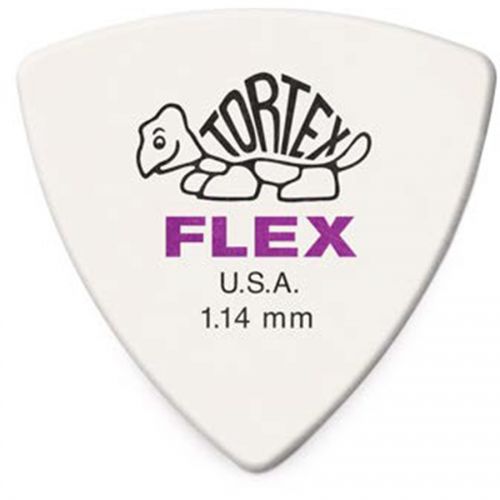 0 Dunlop - 456P1.14 Tortex Flex Triangle 1.14 mm Pack/12